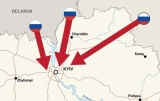 Direcții de atac în Ucraina - Ministerul britanic al Apărării