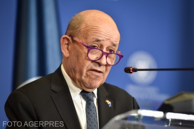 Ministrul francez de Externe Jean-Yves Le Drian