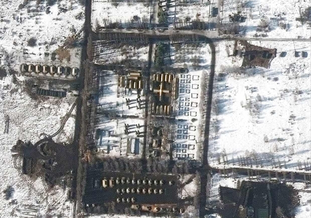 Spital militar instalat în Rusia