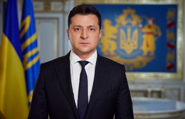 Președintele Ucrainei, Volodimir Zelensky