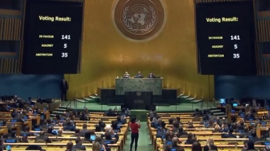 Adunarea Generală a ONU, Rezoluție pentru Ucraina
