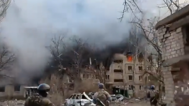 Mariupol bombardat