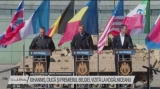 Premierul Belgiei, la Baza Mihail Kogălniceanu împreună cu  președintele Iohannis și premierul Ciucă