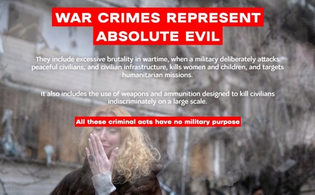 Arhivă online cu crimele de război - https://war.ukraine.ua/russia-war-crimes/