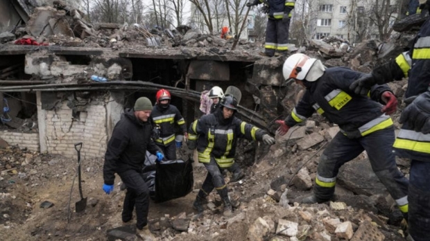 Cadavre de civili găsite în Ucraina