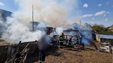 Incendiu înt-un sat din Suceava