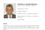 Sorin Oprescu, dat în urmărire generală
