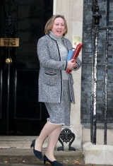 Ministrul britanic al comerţului internaţional, Anne-Marie Trevelyan