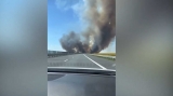 Incendiu Autostrada Vestului