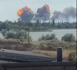 Atac la baza aeriană Saki, Crimeea
