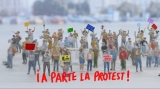 Românii, invitaţi la un protest virtual