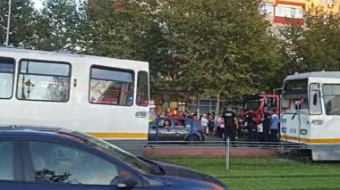 Două tramvaie s-au ciocnit pe Șoseaua Giurgiului, în Capitală