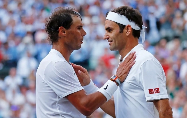 Rafael Nadal și Roger Federer