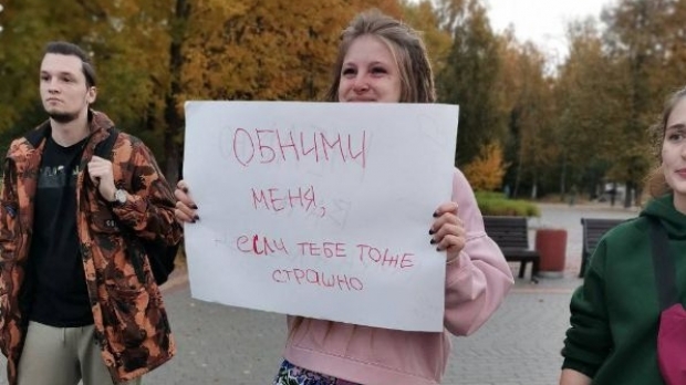 Proteste față de mobilizare în Rusia 