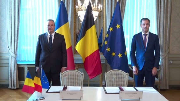 Premierii României și Belgiei