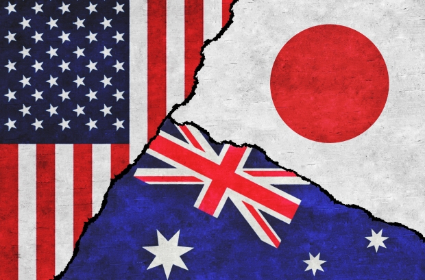 Cooperare SUA, Australia, Japonia