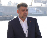 Marcel Ciolacu în Portul Constanţa