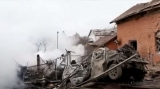 Război în Ucraina. Bombardament