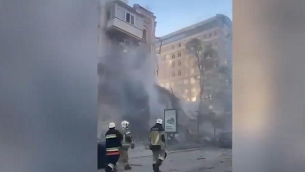 Bombardament rusesc în Ucraina