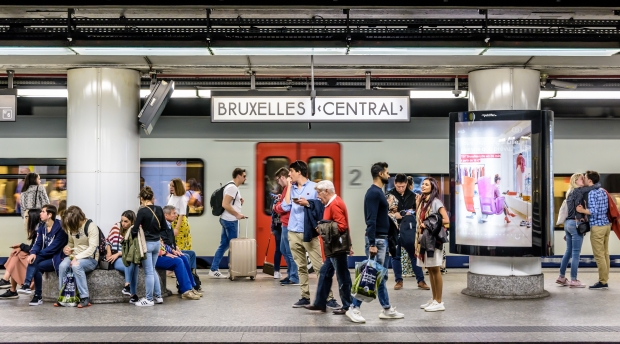 Gara centrală din Bruxelles