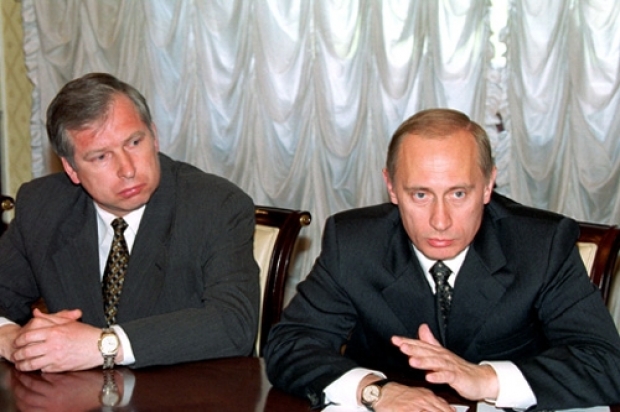 Viktor Cerkesov și Vladimir Putin