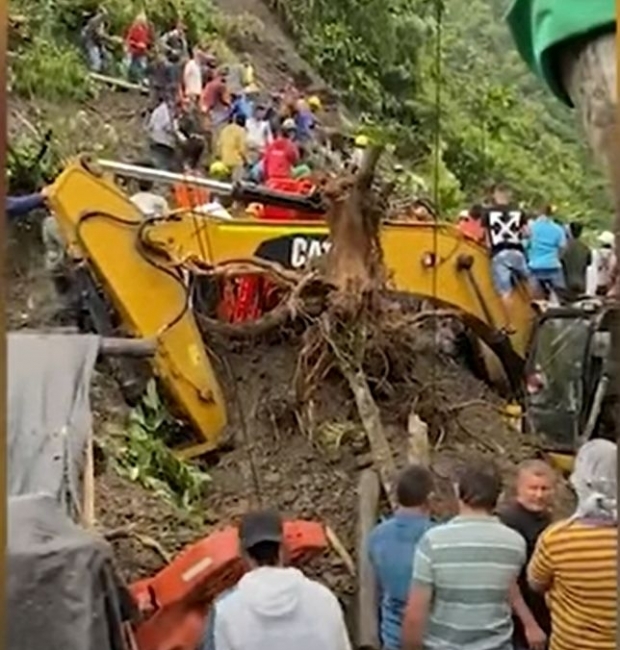 Columbia: 34 de morți după o alunecare de teren