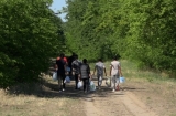 Migranți în apropierea frontierei