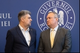 MArcel Ciolacu (PSD) și Nicolae Ciucă (PNL), la guvern