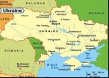 Ucraina, Moldova, România, harta