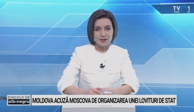 Președintele Republicii Moldova, Maia Sandu, invitată la TVR