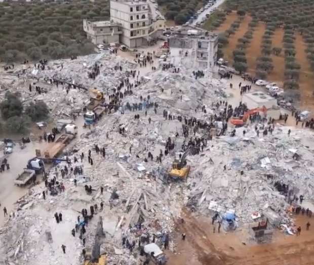Dezastru în Siria în urma cutremurului cu epicentrul în Turcia