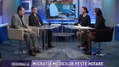 Problema migraţiei medicilor români, declaraţii din emisiunea “Regionalia”