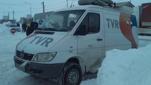 Caravana „Știrile tale sunt la TVR”, în județele afectate de viscol din Moldova