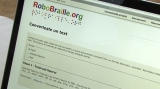 Serviciul RoboBraille, o premieră în România, s-a lansat la Cluj