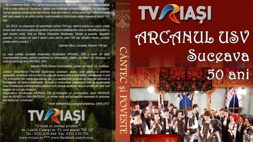 Cel mai nou DVD „Cântec și Poveste” are ca protagonist Ansamblul Arcanul Suceava