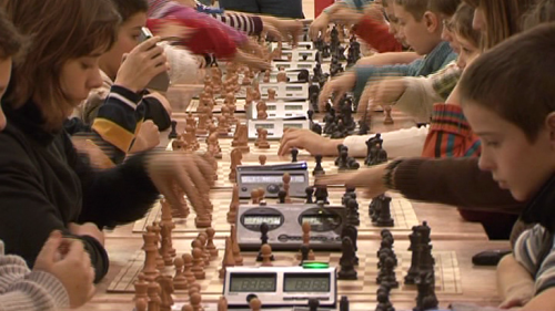 Premieră! Concurs de şah transmis live la TVR