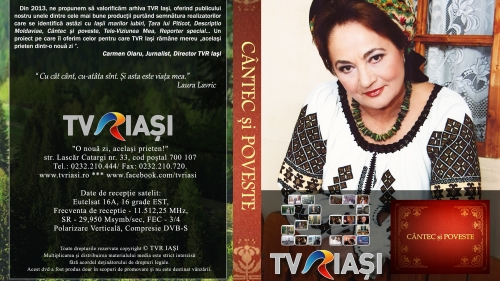 Lansare de DVD marca TVR Iaşi la Festivalul „Trandafir de la Moldova”