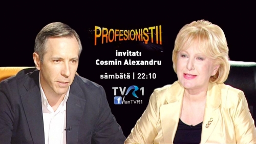 Profesioniştii: Cosmin Alexandru, invitatul Eugeniei Vodă la TVR 1