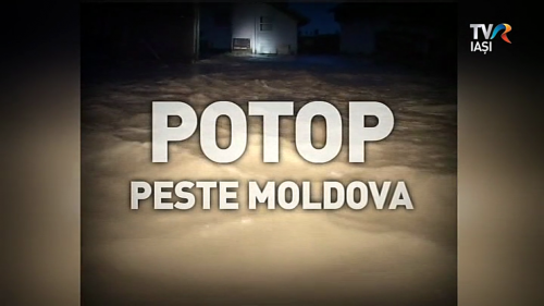 Potop peste Moldova