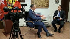Igor Dodon, interviu în exclusivitate pentru TVR 