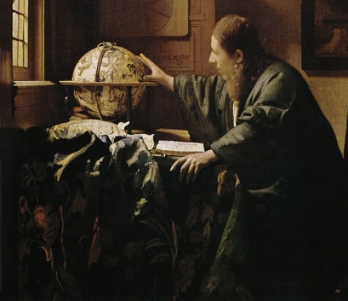 Despre ASTRONOMUL lui Vermeer la Teleenciclopedia 