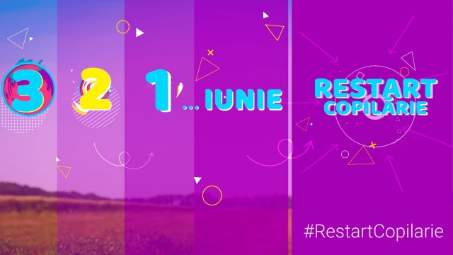 Din 30 mai până în 30 iunie TVR „DĂ RESTART COPILĂRIEI” | VIDEO