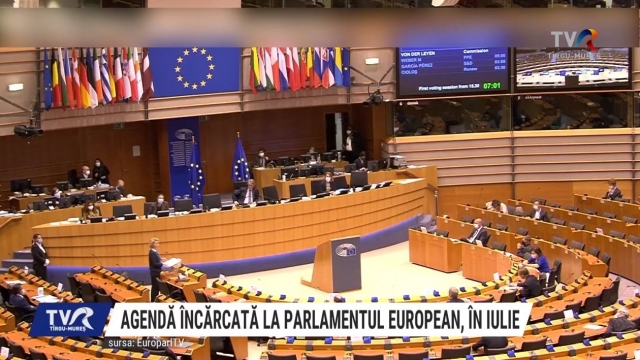Agendă încărcată la Parlamentul European, în iulie | VIDEO
