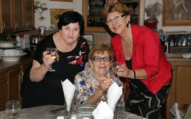 Cu Ruth Oren și Doina Meiseles la Tel Aviv, 2018