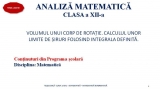 matematica XII 18 februarie