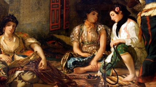 „Femei din Alger în apartamentul lor