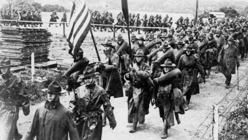 Teleenciclopedia: Soldații americani în Primul Război Mondial