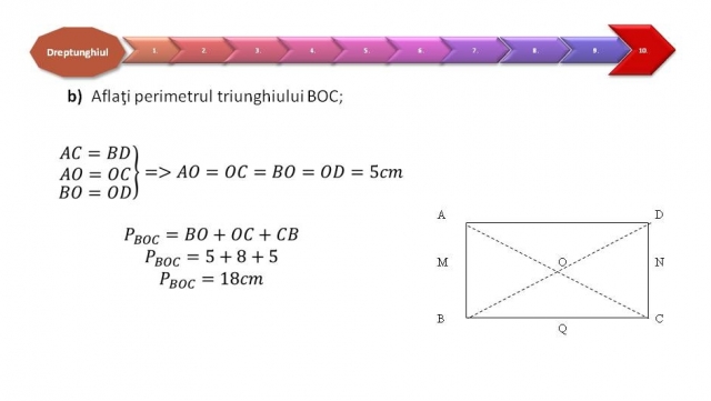 Matematica dreptunghiul