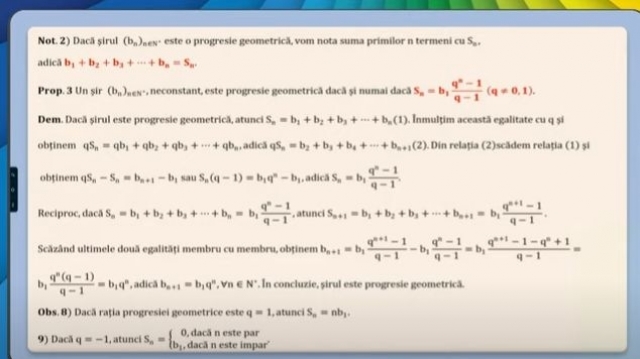 matematica 24 noiembrie