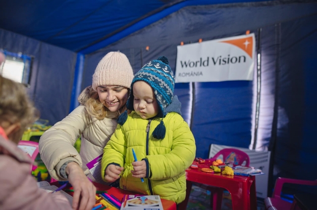 World Vision - ajutor de urgență pentru copiii vulnerabili din Ucraina